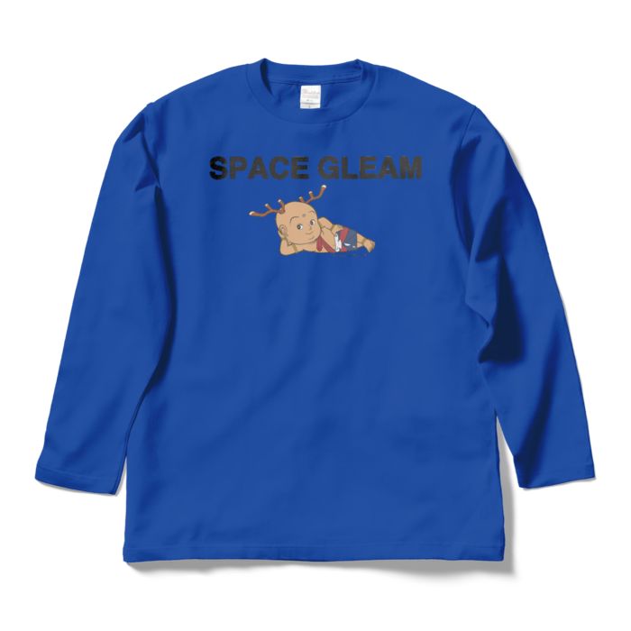 ロングスリーブTシャツ - L - ロイヤルブルー
