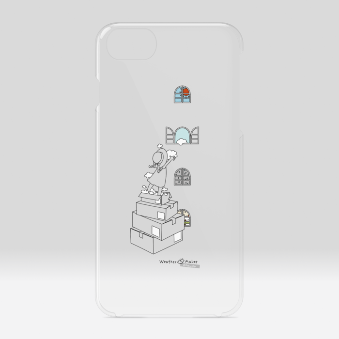 cloudy クリアiPhoneケース - iPhone 6 / 7 / 8 / SE2