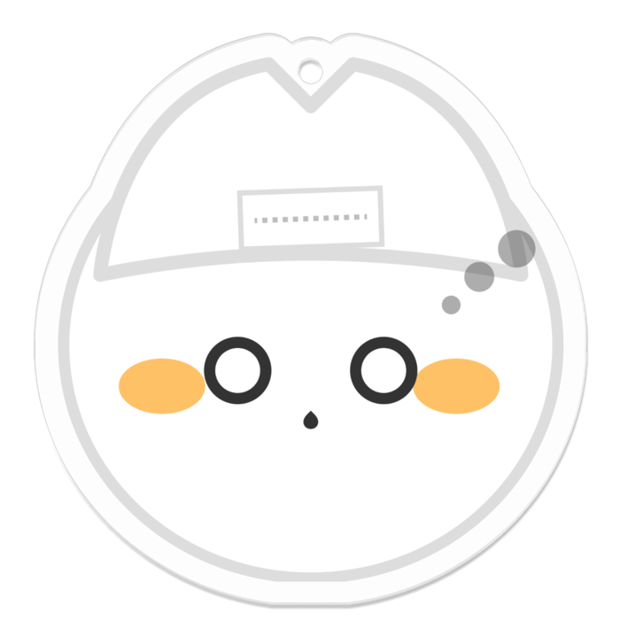 アクリルキーホルダー - W50 × 50mm 以内