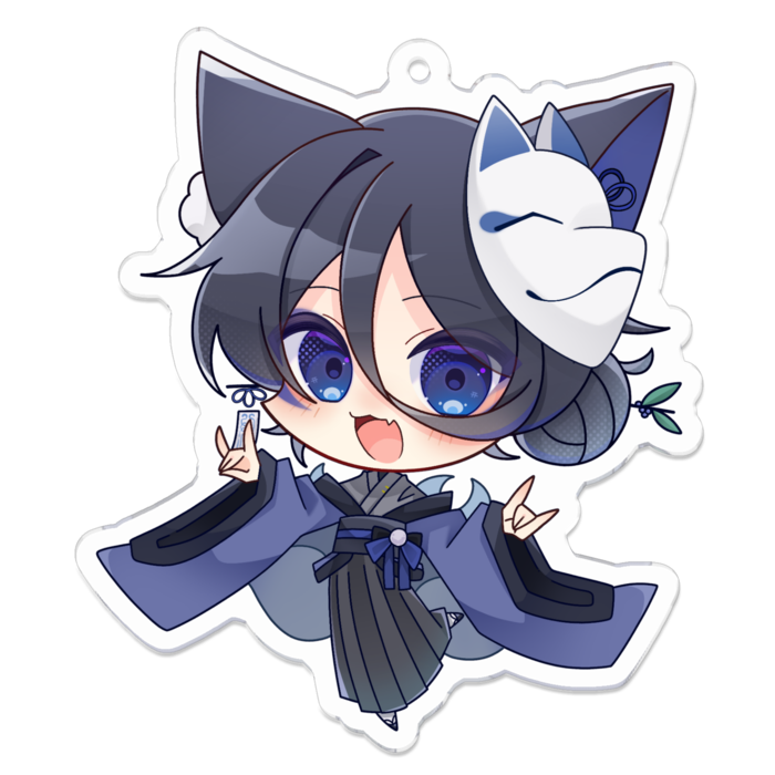 アクリルキーホルダー - 70 x 70 (mm)