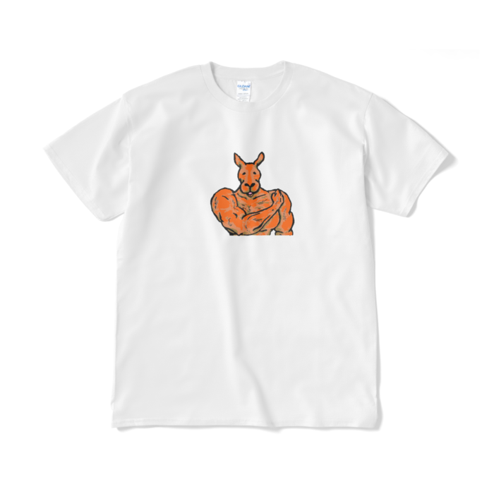 筋肉カンガルーTシャツ（短納期）