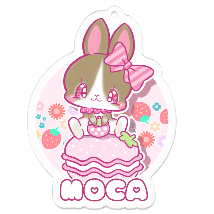 アクリルキーホルダー - 70 x 70 (mm)