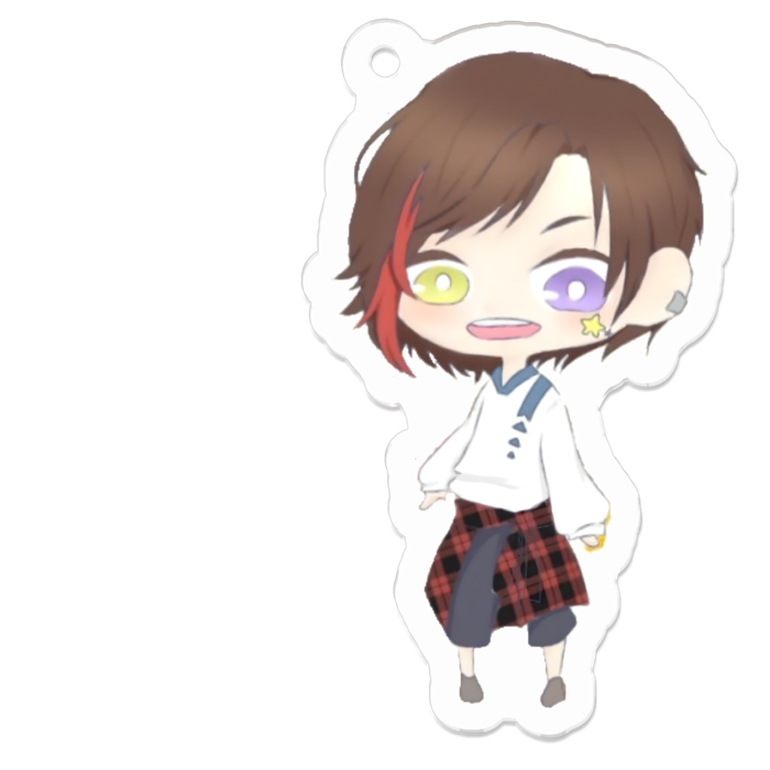 アクリルキーホルダー - 50 x 50 (mm)