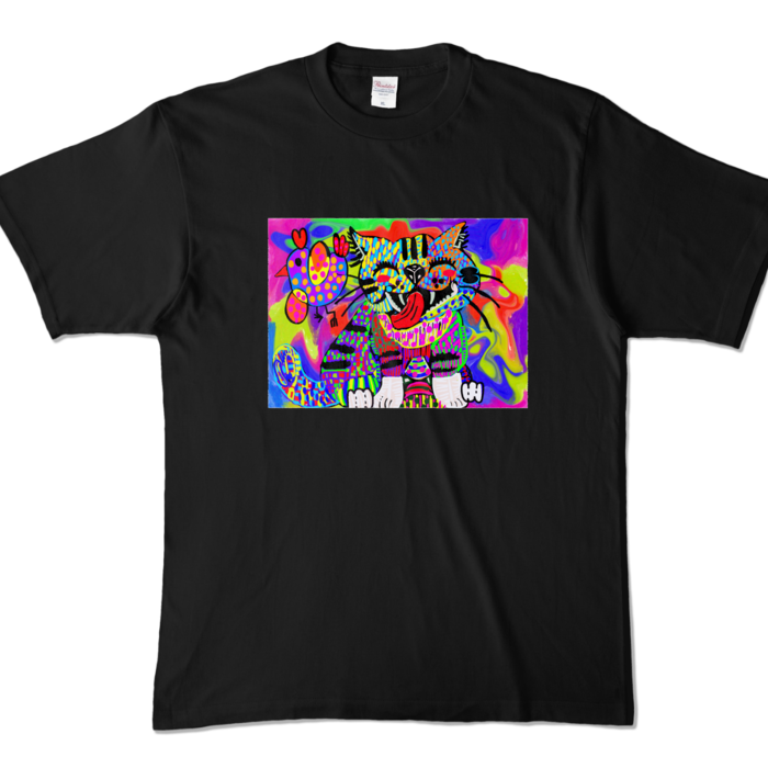 カラーTシャツ - XL - ブラック (濃色)