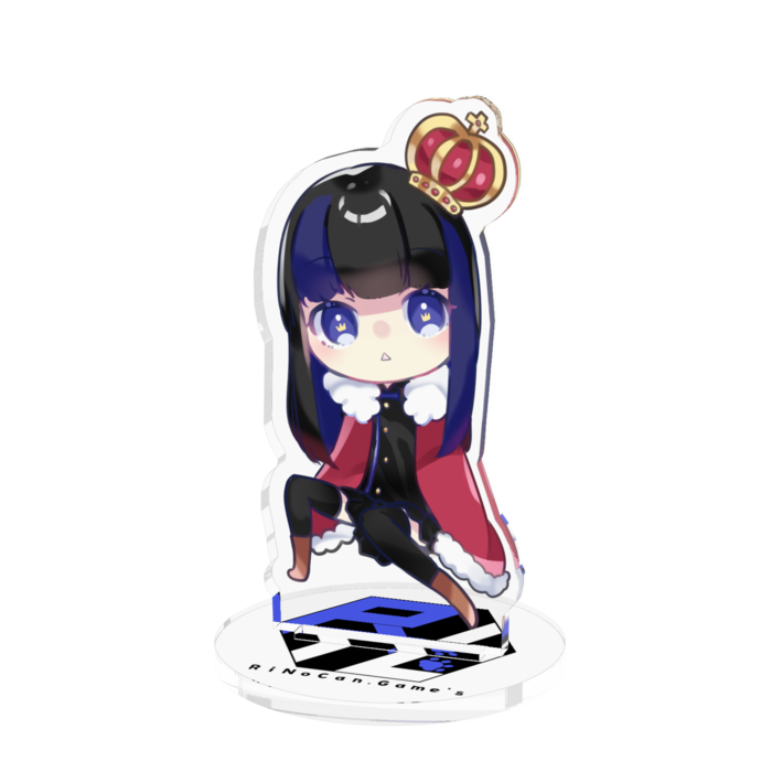 アクリルフィギュア - 70x70mm りなくん。 ver.