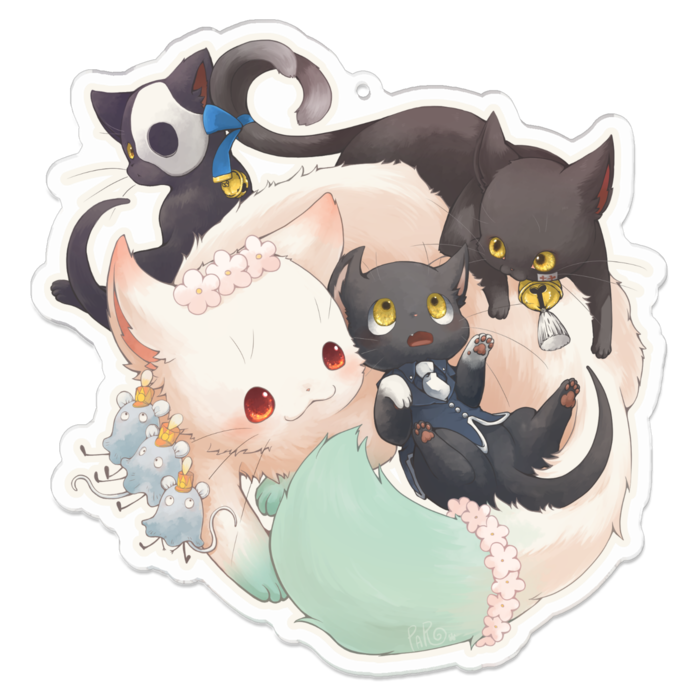 アクリルキーホルダー - 100 x 100 (mm)