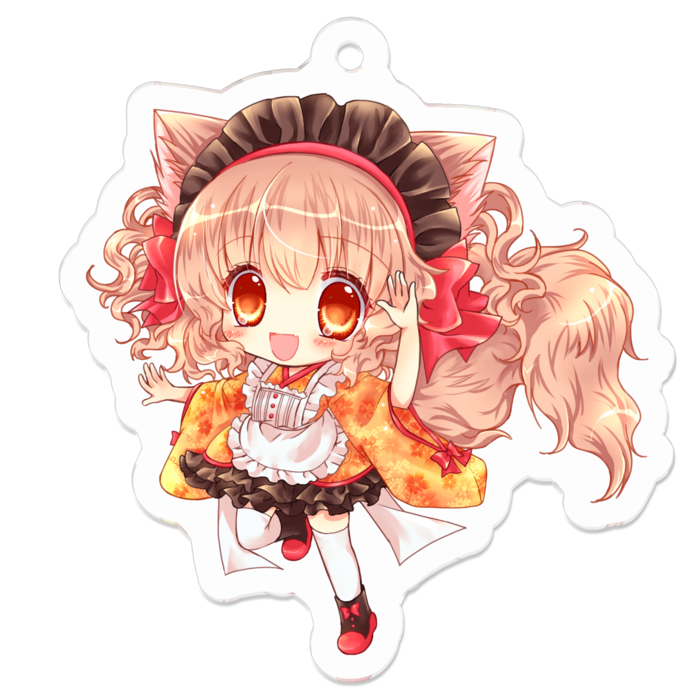 アクリルキーホルダー - 50 x 50 (mm)