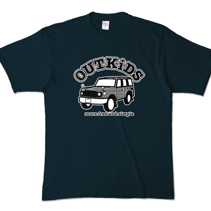 カラーTシャツ - XL - ネイビー (濃色)