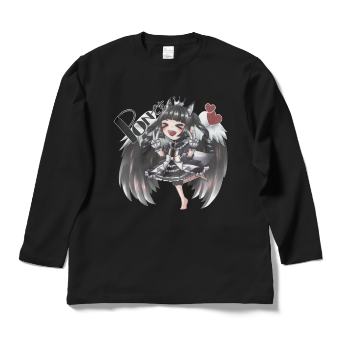 ロングスリーブTシャツ - L - ブラック