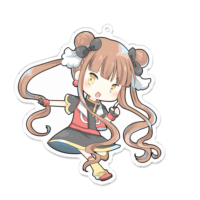 アクリルキーホルダー - 100 x 100 (mm)