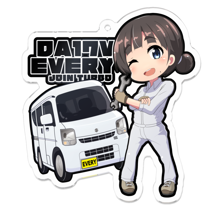 アクリルキーホルダー - 70 x 70 (mm)