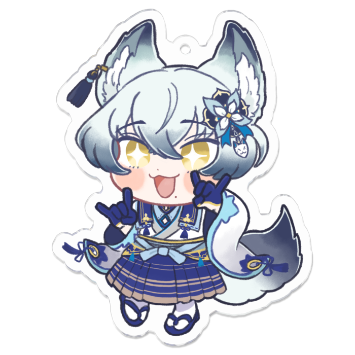 アクリルキーホルダー - 70 x 70 (mm)