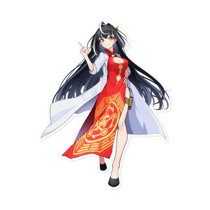 ステッカー - 160 x 160 (mm)縁あり版