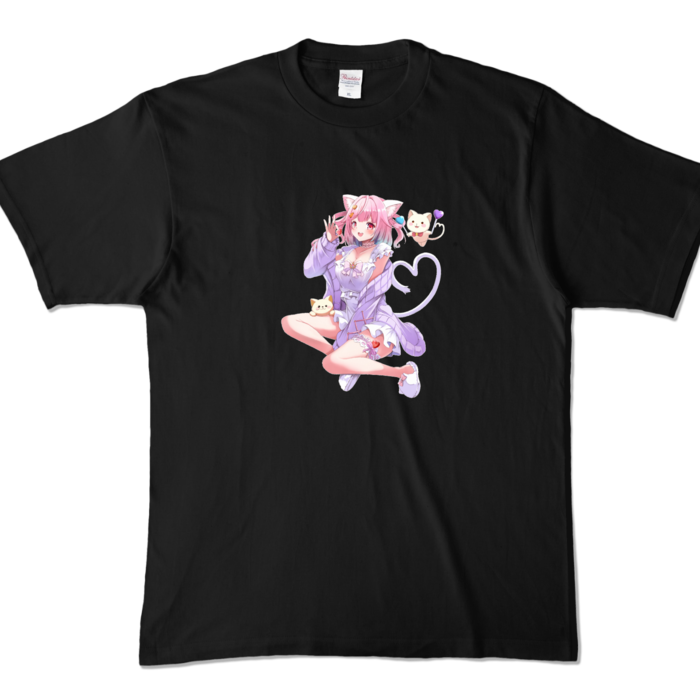 カラーTシャツ - XL - ブラック (濃色)