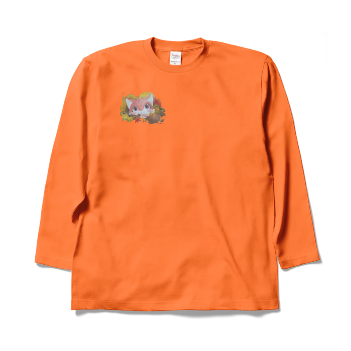 ロングスリーブTシャツ - XL - オレンジ(2)