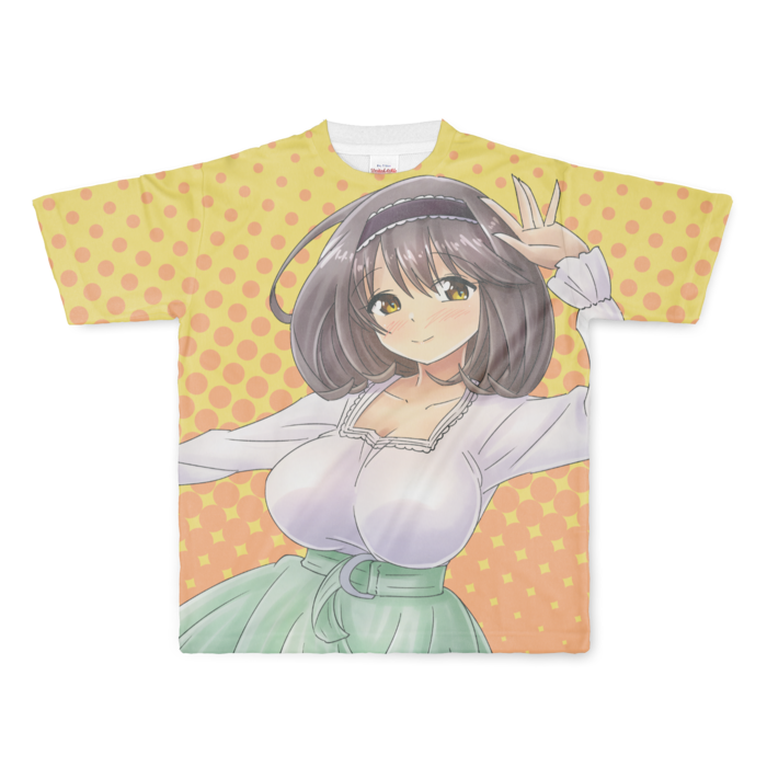 フルグラフィックTシャツ - L - 正面印刷のみ