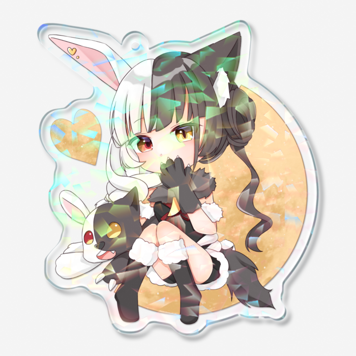 ホログラム(クリスタル) - 70 × 70mm