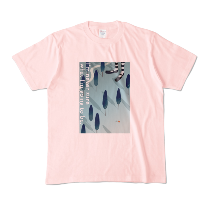 カラーTシャツ - M - ライトピンク (淡色)