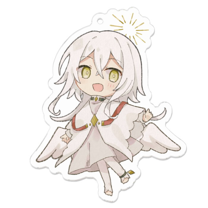 アクリルキーホルダー - 70 x 70 (mm)