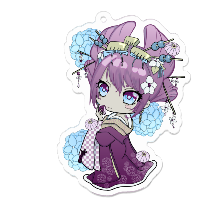 アクリルキーホルダー - 70 x 70 (mm)