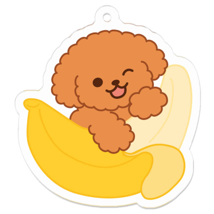 アクリルキーホルダー - 50 x 50 (mm)