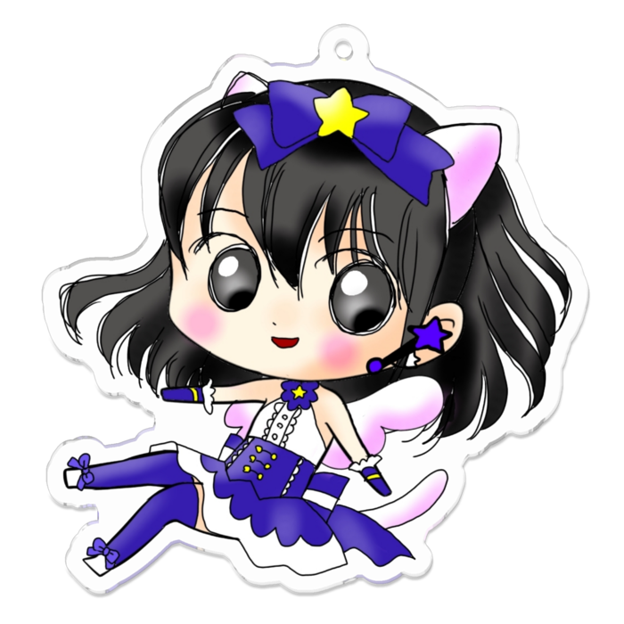 アクリルキーホルダー - 70 x 70 (mm)