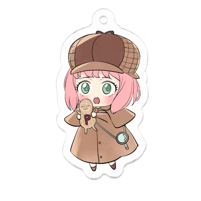 アクリルキーホルダー - 50 x 50 (mm)