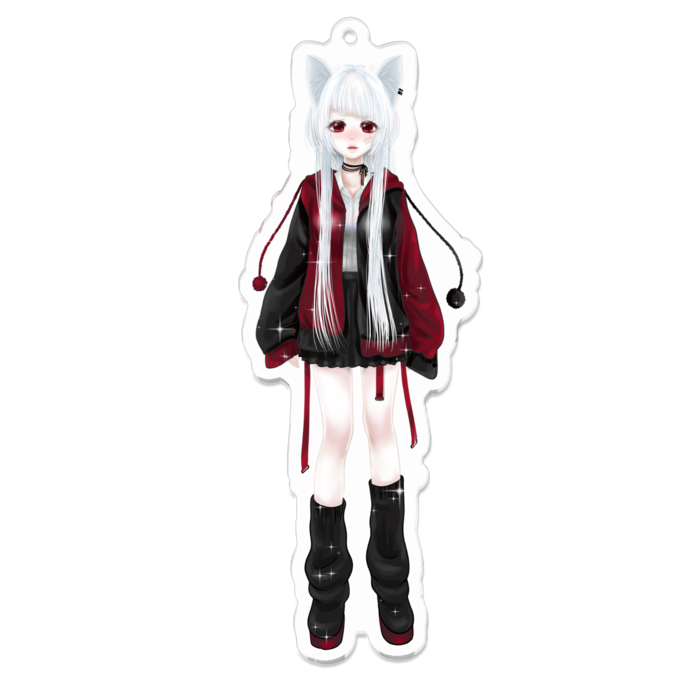 アクリルキーホルダー - 100 x 100 (mm)