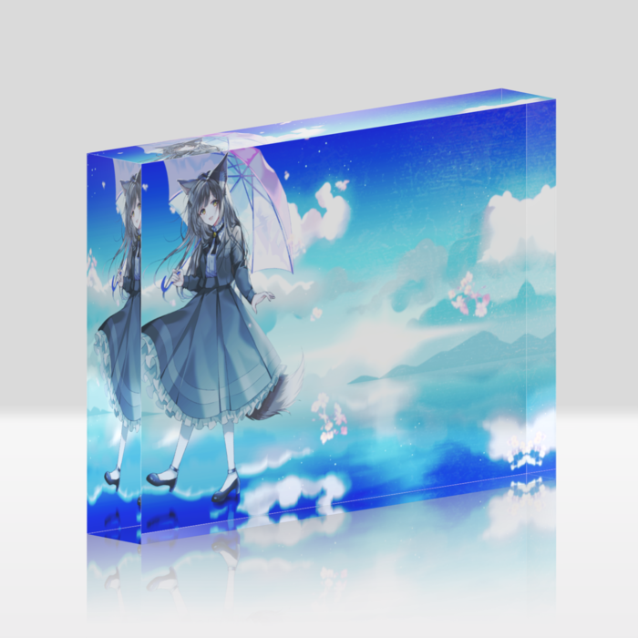 アクリルブロック - 148x100mm