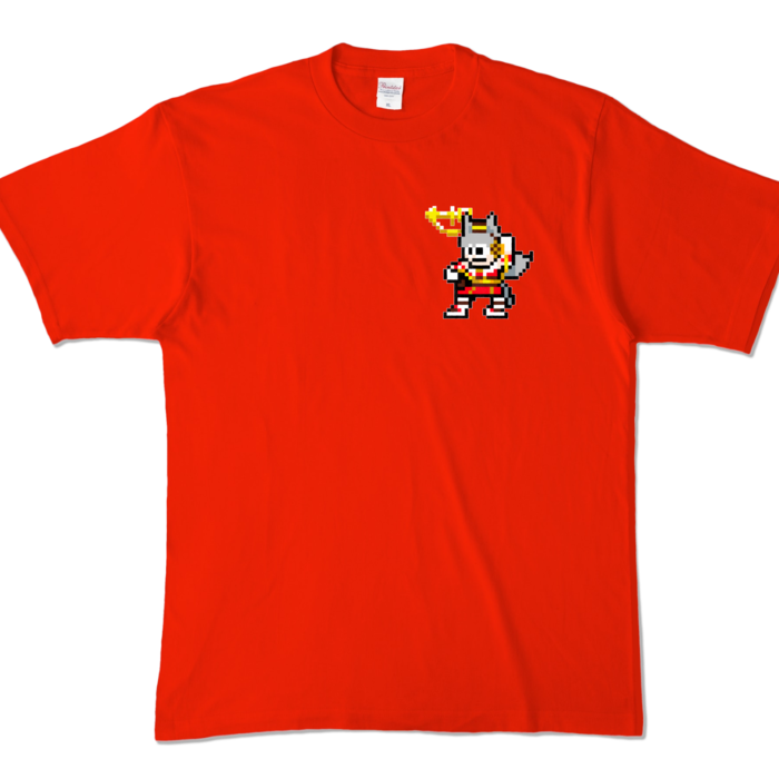 カラーTシャツ - XL - レッド (濃色)