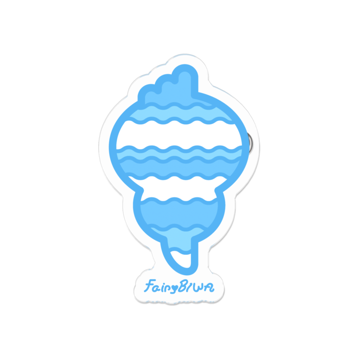 アクリルバッジ - 50 x 50 (mm)