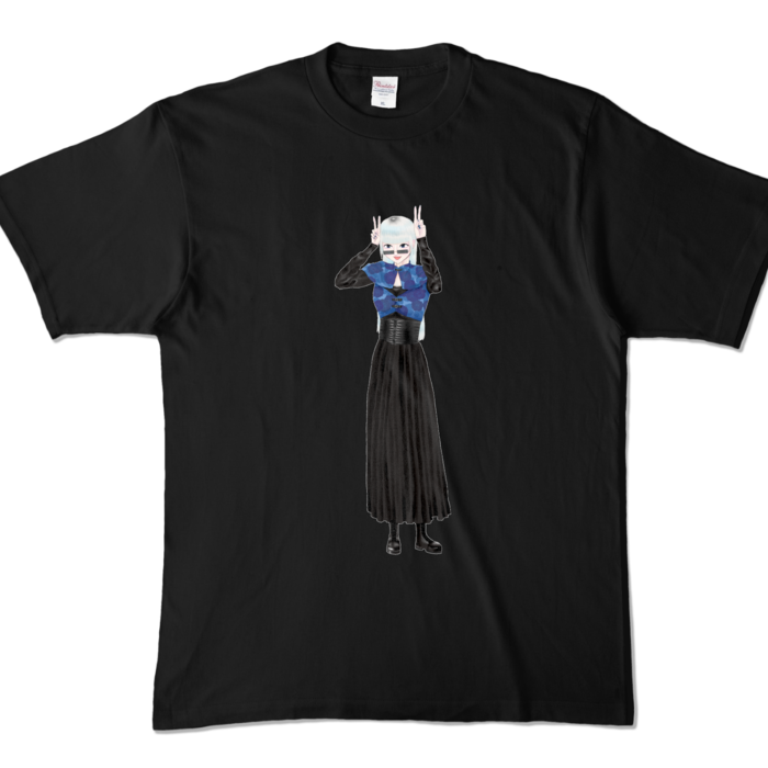 カラーTシャツ - XL - ブラック (濃色)