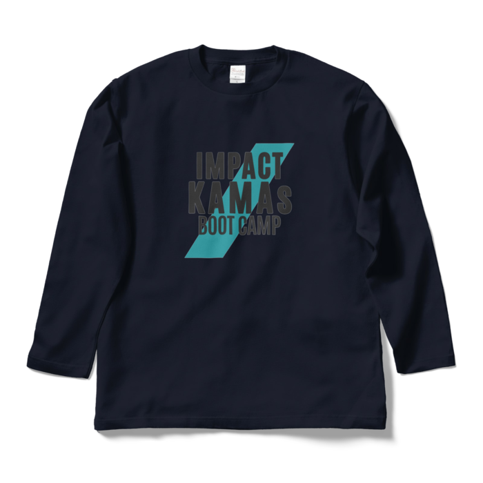 ロングスリーブTシャツ - L - ネイビー
