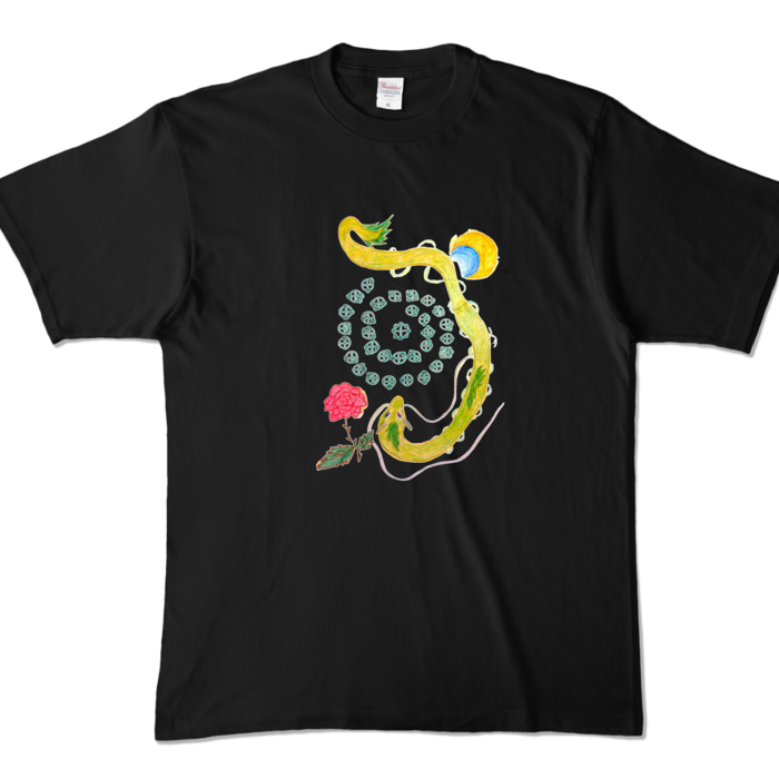 カラーTシャツ - XL - ブラック (濃色)