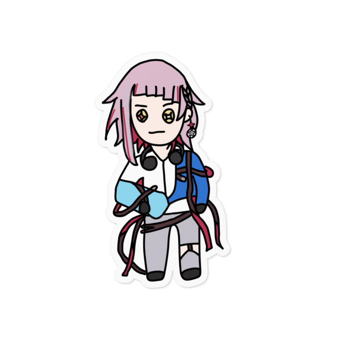 ステッカー - 100 x 100 (mm)