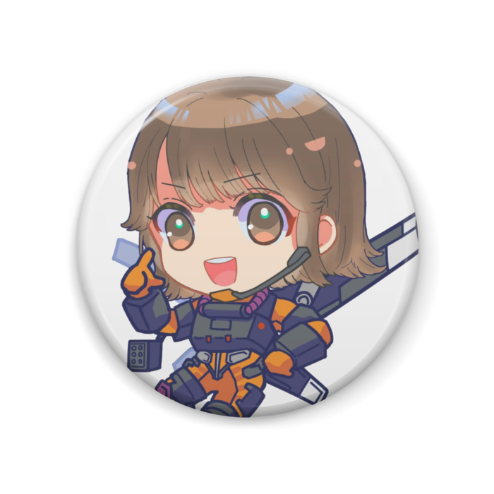 かわいい缶バッジ - 57mm
