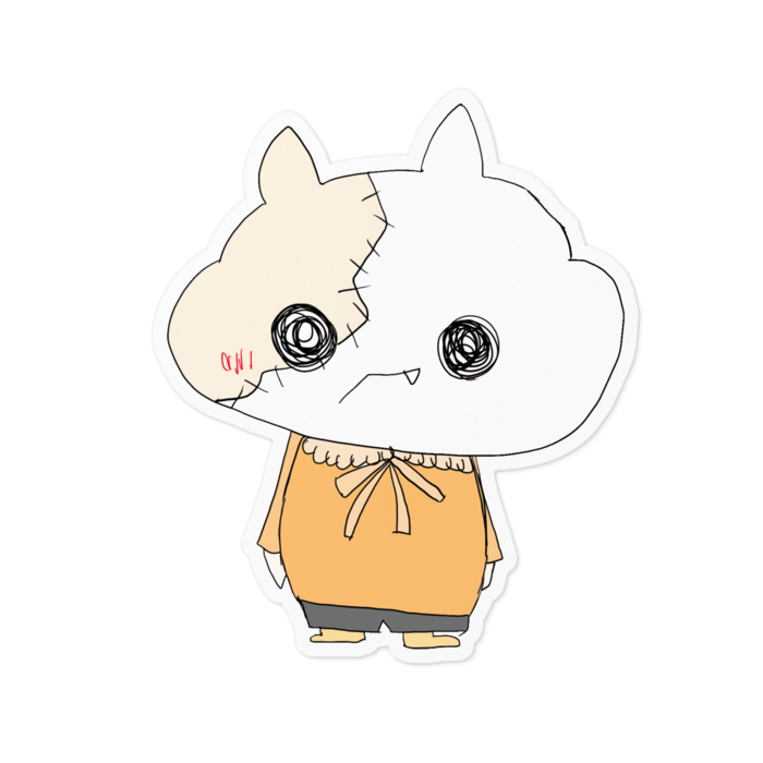 ステッカー - 100 x 100 (mm)