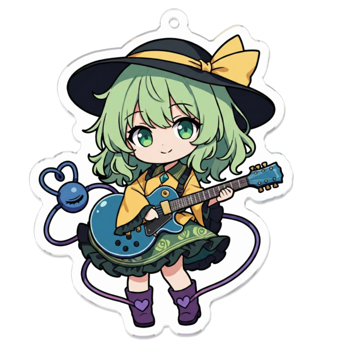 アクリルキーホルダー - 70 x 70 (mm)(キャラのみ)