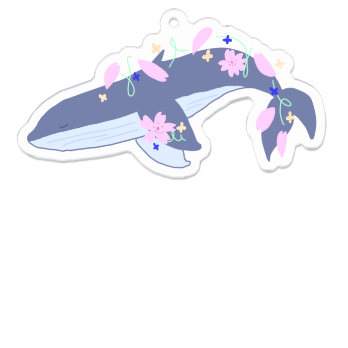 アクリルキーホルダー - 70 x 70 (mm)