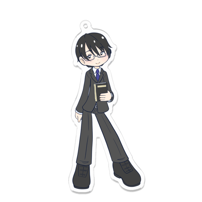 アクリルキーホルダー（コーティング） - 100 x 100 (mm)