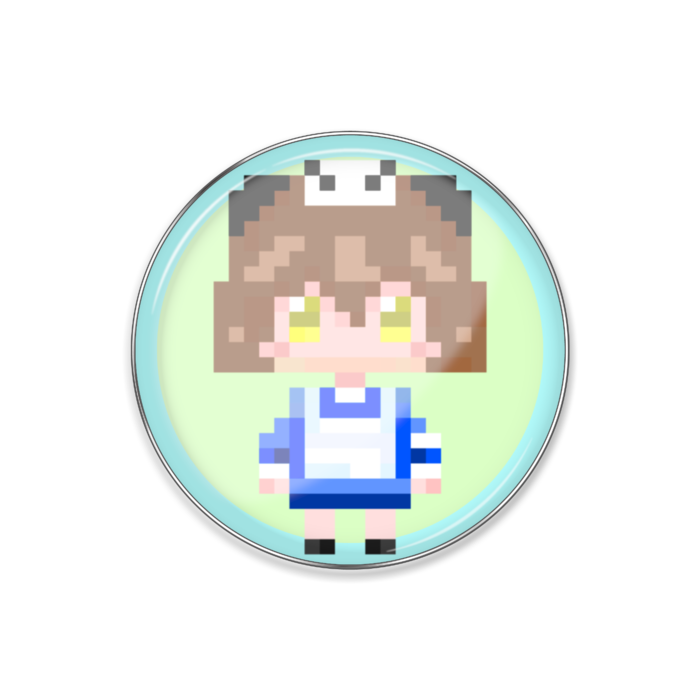 ピンバッジ - 丸形25mm