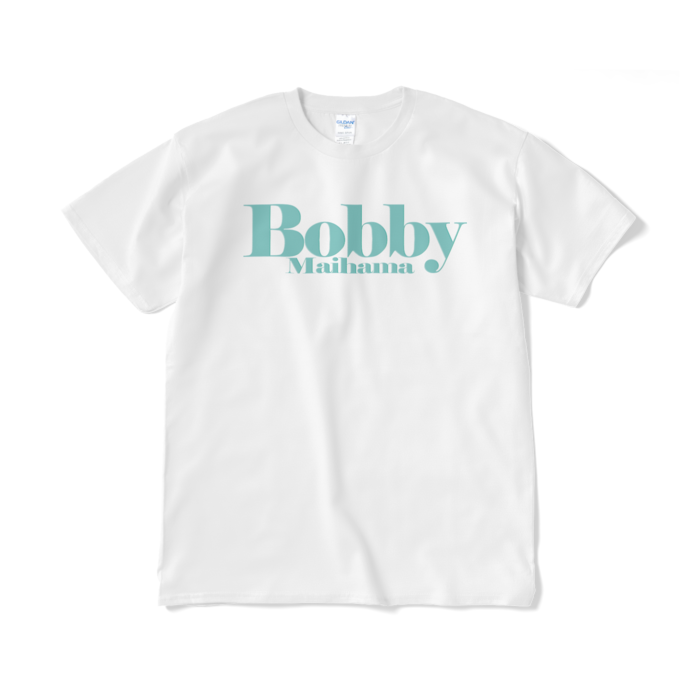 BobbyのTシャツ（アイスグリーンロゴ） - XL - ホワイト