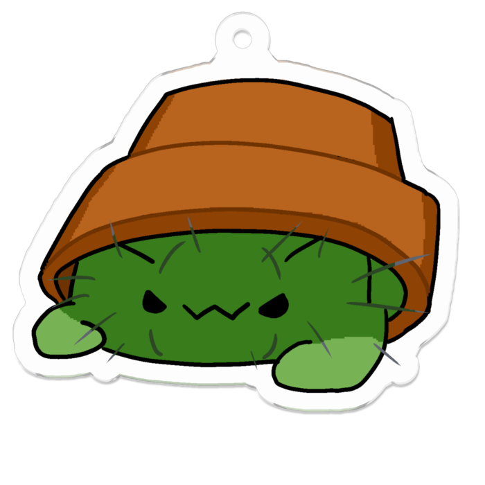 アクリルキーホルダー - 50 x 50 (mm)