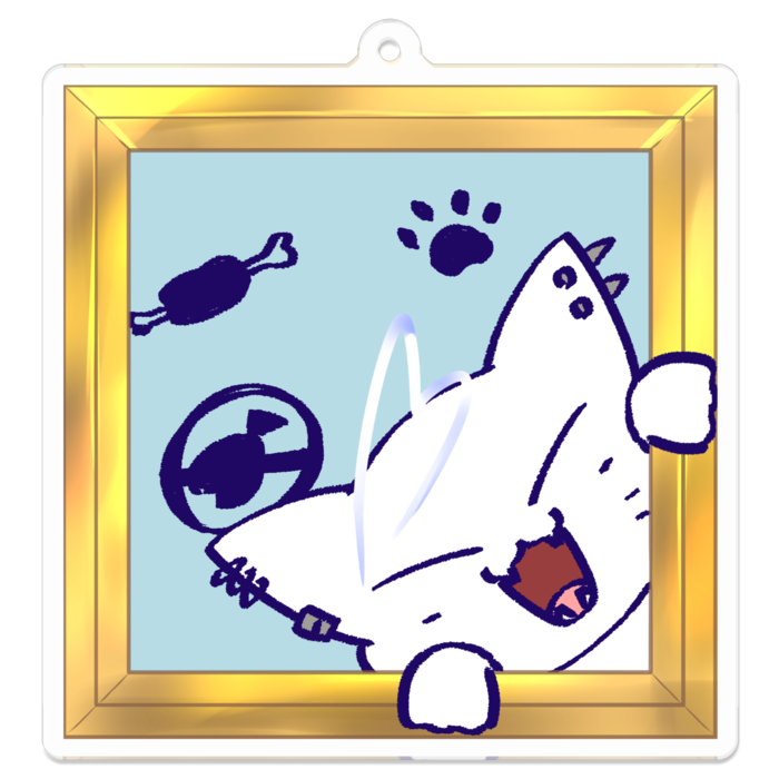 アクリルキーホルダー - 70 x 70 (mm)