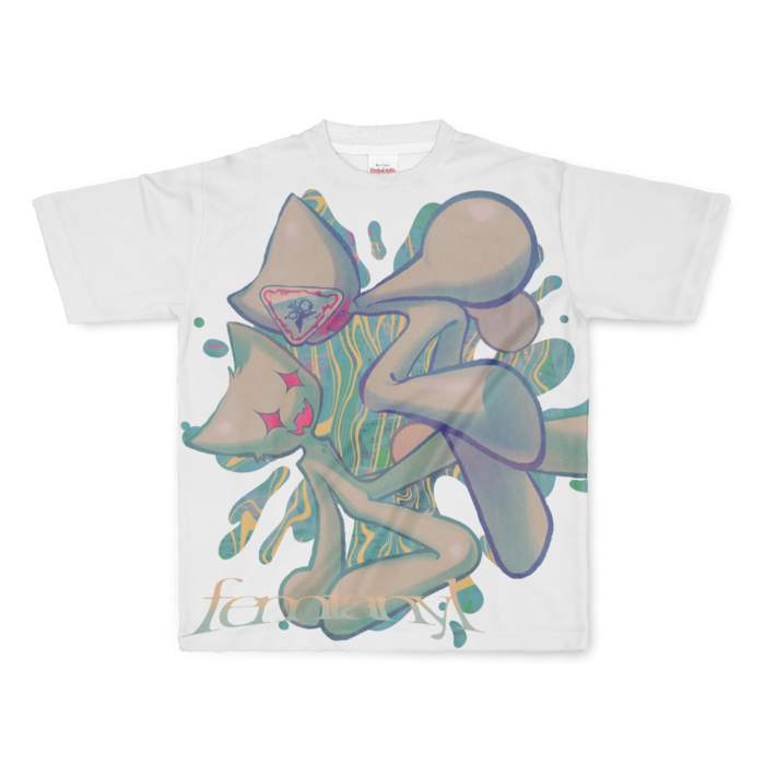 フルグラフィックTシャツ - L - 両面印刷