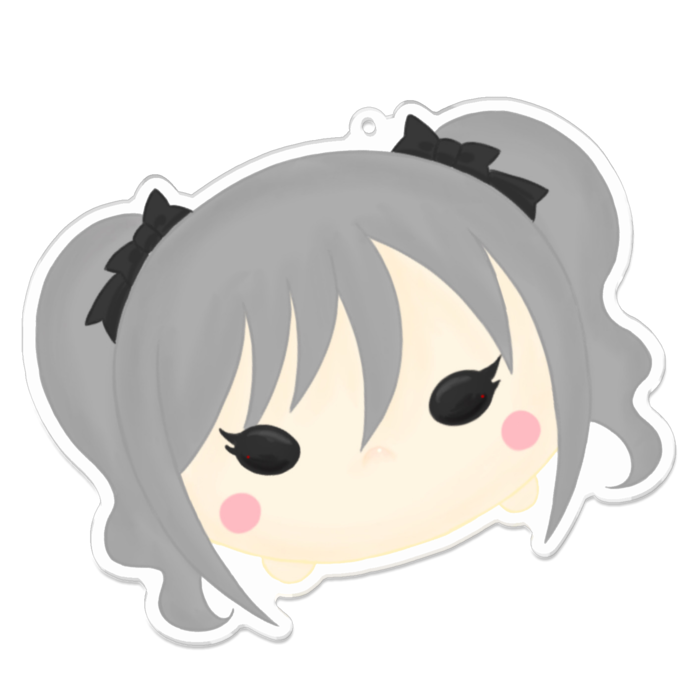 アクリルキーホルダー - 100 x 100 (mm)