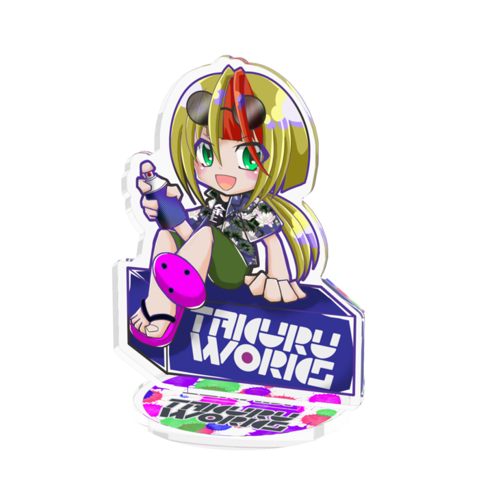 アクリルフィギュア - 70x70mm