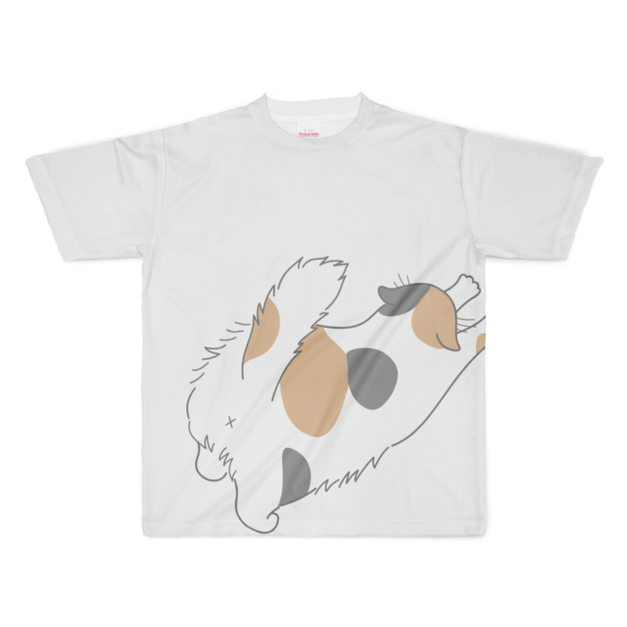 フルグラフィックTシャツ - XL - 正面印刷のみ