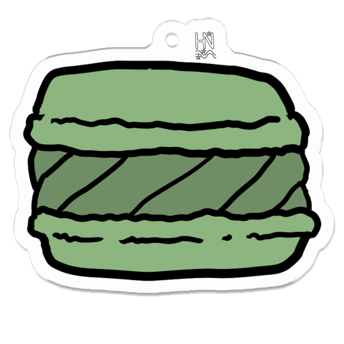 アクリルキーホルダー（コーティング） - 50 x 50 (mm)