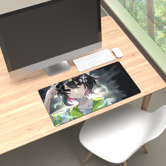 しろ子プレイマット（ 600 × 300mm） - しろくさ販売所 - BOOTH